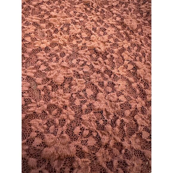 Gap Rust Lace Top - XS, Scoop Back, "Red" Vibes! (Flaws) - Picture 2 of 5